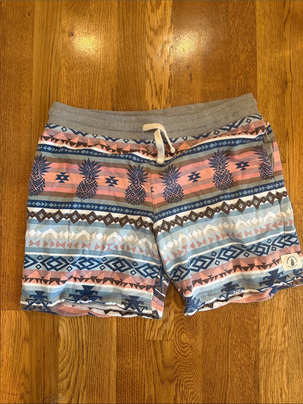 chubbies Pineapple Print Athletic Shorts